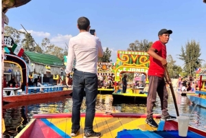 Music and Tequila in Xochimilco visits Coyoacán and CU