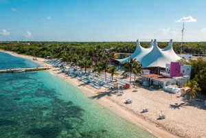 Cozumel: Playa Mia Beach Club Pase de un Día con Transporte