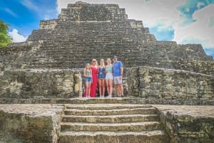 Excursión en Barco a las Ruinas Mayas de Chacchoben y la Laguna de Bacalar