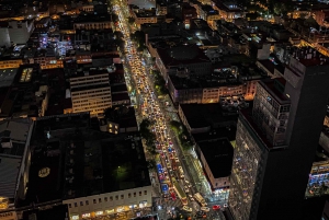 Night walking tour of Mexico City with an option to visit Torre Latino