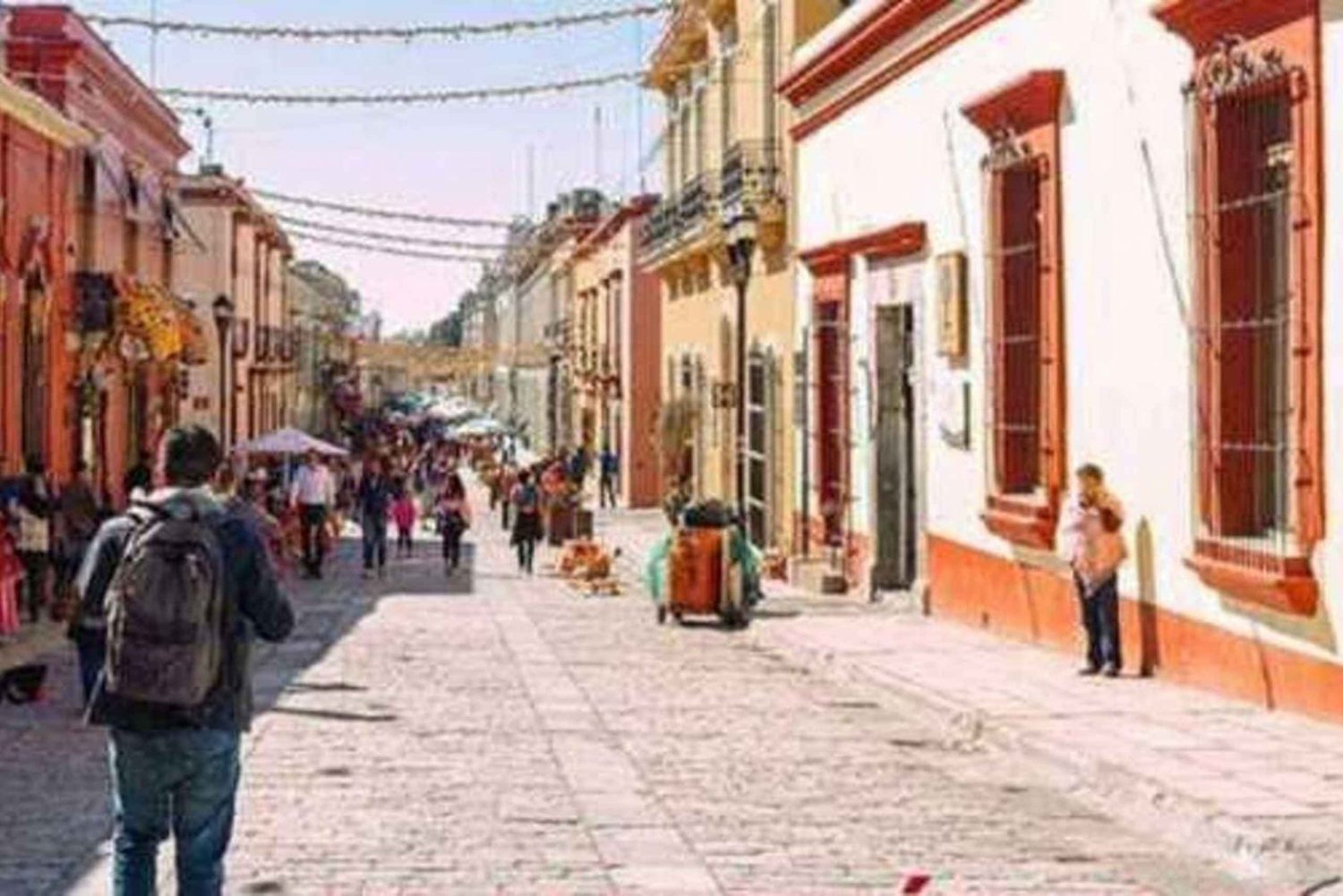 Oaxaca: Private City Tour with Local Food Buffet