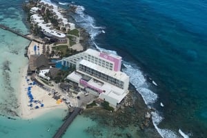 Cancun Hotel Zone: Panoramic Flight