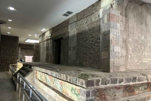 Pirámides de Teotihuacan completas sin tiendas ni restaurantes