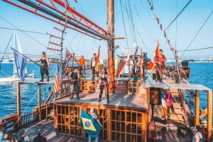 Pirate Ship Day Tour: Beach, Foods, Sea activities and More