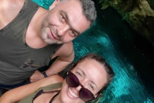 Playa del Carmen: Excursión de Buceo en el Cenote Dos Ojso con 2 Tanques