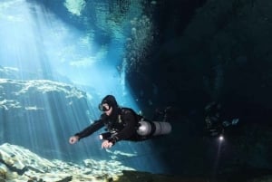 PLAYA DEL CARMEN: CHAC MOOL Cenote Diving Experience