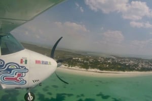 Playa del Carmen desde las alturas: Un vuelo panorámico por el Caribe