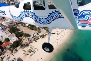 Playa del Carmen desde las alturas: Un vuelo panorámico por el Caribe