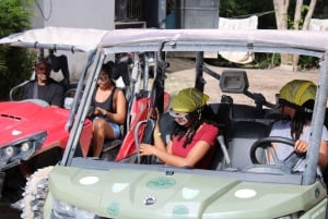 Playa del Carmen: Riviera Maya Buggy Tour with Cenote Swim