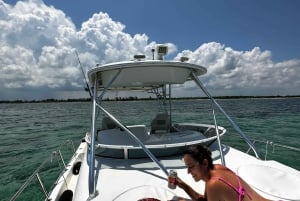 Tour privado de pesca y snorkel en Puerto Morelos