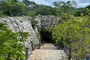 PRIVADO Desde Mérida: 4 Cenotes con Comida y Bicicletas