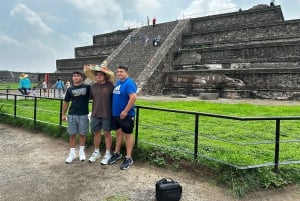 PRIVATE TOUR IN TEOTIHUACAN AND GUADALUPE BASILIC