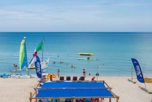 Progreso: Silcer Beach Club Access with All-Inclusive Option