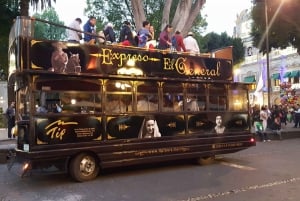 Puebla: Visita al Pueblo Mágico de Cholula en autobús de dos pisos