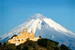 Puebla: Visita al Pueblo Mágico de Cholula en autobús de dos pisos