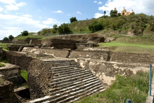 Puebla: Visita al Pueblo Mágico de Cholula en autobús de dos pisos