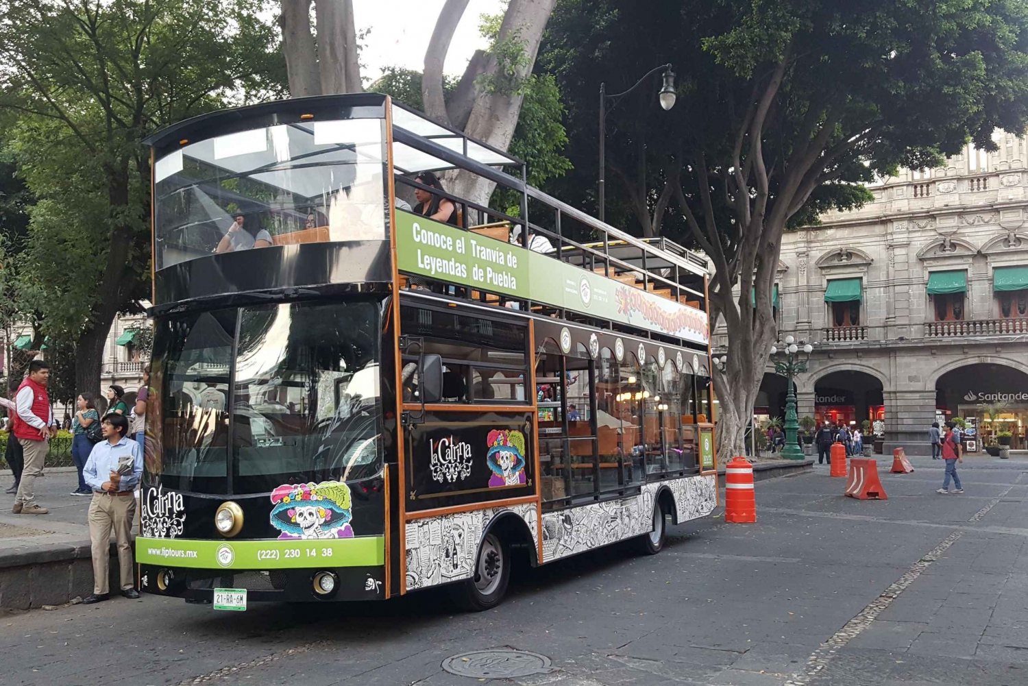 Puebla: Tour en autobús turístico con paradas libres y audioguía