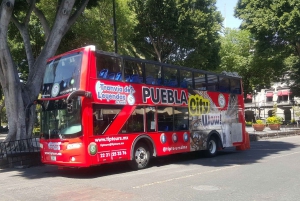 Puebla: Hop-On Hop-Off Bus Tour with Audio Guide