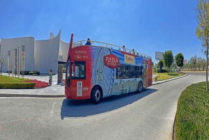 Puebla: Hop-on Hop-off City Tour and Aquarium Michín