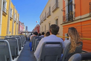Puebla: Hop-on Hop-off City Tour and Aquarium Michín