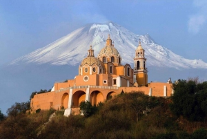 Puebla the Talavera city & Cholula the Greatest Pyramid