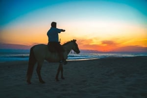 Puerto Escondido: sunset horse ride