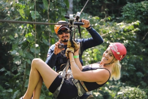 Puerto Vallarta: Canopy Tour with Zipline and Speedboat Ride
