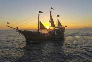 Puerto Vallarta: Fuegos artificiales y cena en la bahía