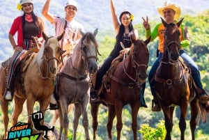 Puerto Vallarta: Aventura a caballo en Canopy River