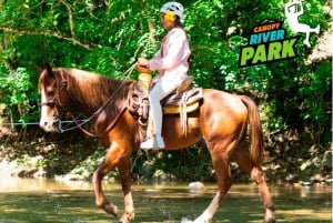 Puerto Vallarta: Aventura a caballo en Canopy River