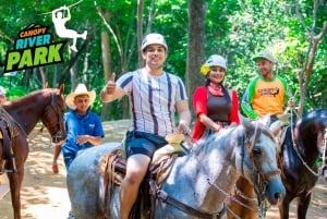 Puerto Vallarta: Aventura a caballo en Canopy River