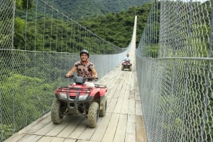 Puerto Vallarta: recorrido en vehículo todoterreno y tirolesa por el puente Jorullo