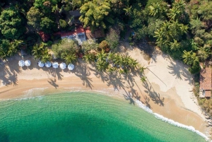 Puerto Vallarta: Tour privado en barco por la playa de Majahuitas