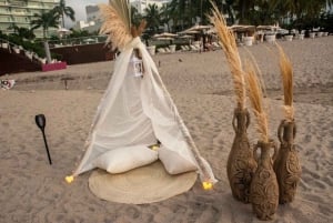 Puerto Vallarta: Romantic Beach Picnic or Dinner Experience