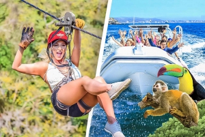 Puerto Vallarta: Zip Lines & River Fun with Transport