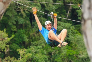 Puerto Vallarta: Zip Lines & River Fun with Transport