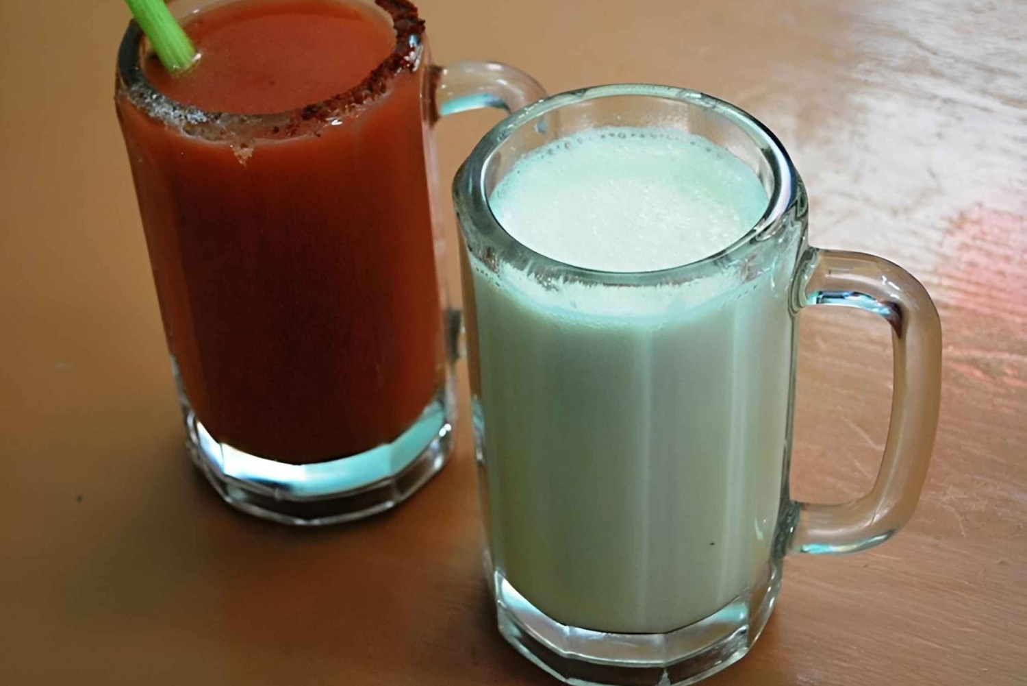 Pulque Bar Mexico: Typical Mexican Drink and Local Tacos