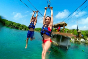 Quintana Roo: Xel-Ha Park Entry Ticket with Transportation