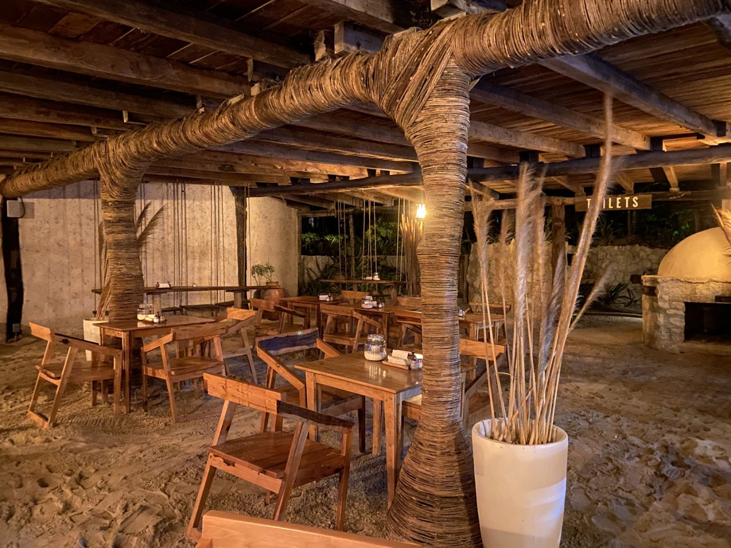 Restaurants with contemporary food in Tulum