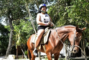 Riviera Maya: Horseback Ride, Zipline, and ATV Adventure