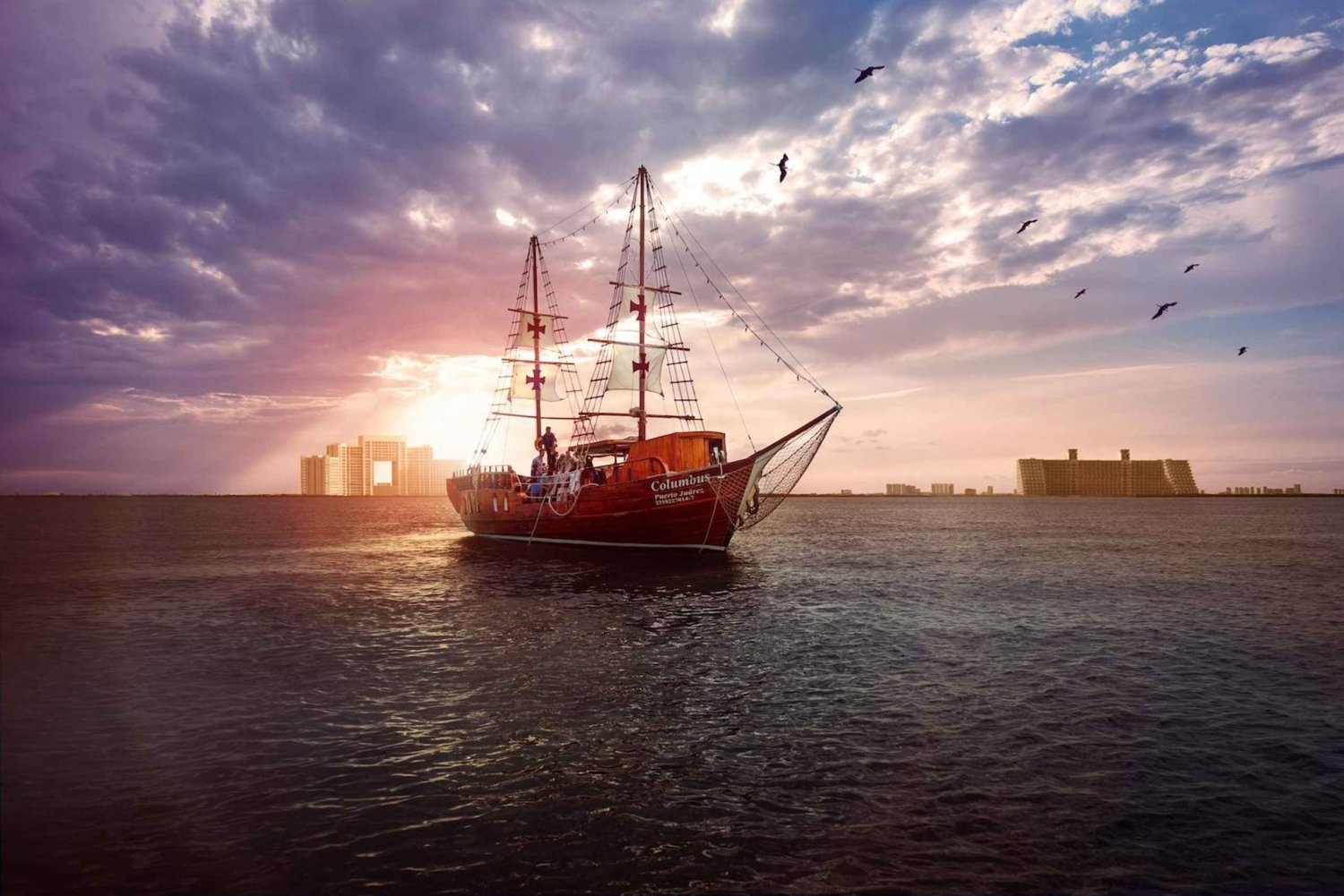 Cena Romántica en barco