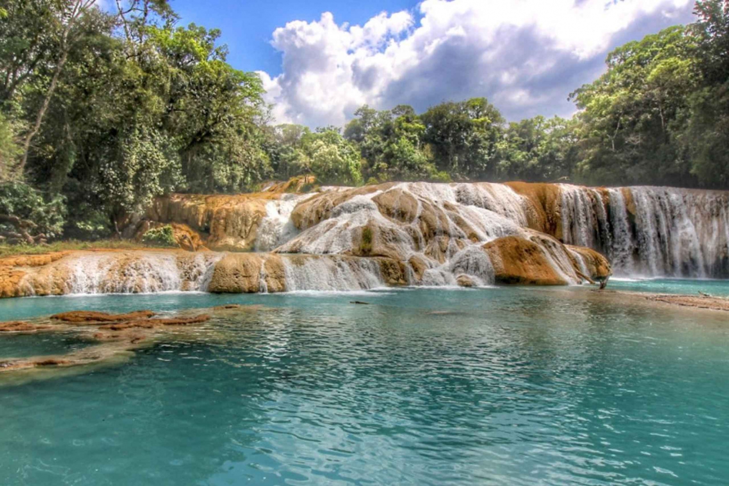 San Cristóbal: Agua Azul, Misol Ha & Palenque Experience
