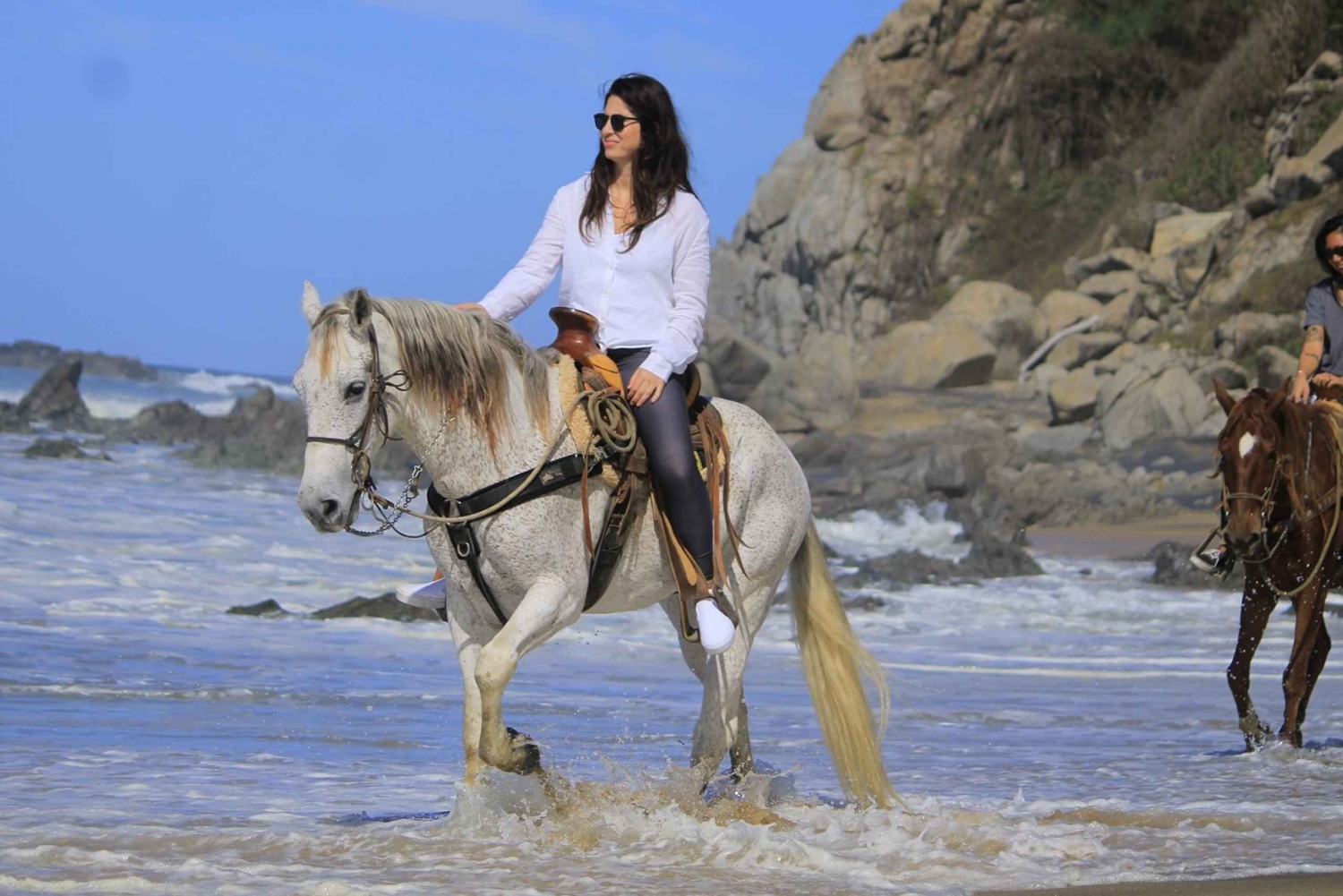 NEW!!Sayulita: Jungle & Beach Horseback Riding, with Tequila