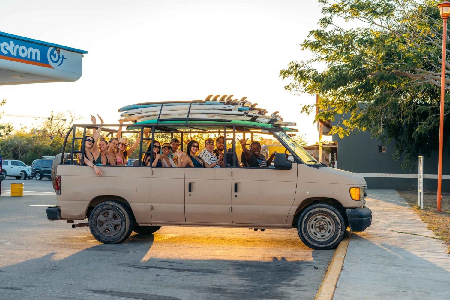 Sayulita: Lección de Surf en La Lancha con Transporte al Estilo