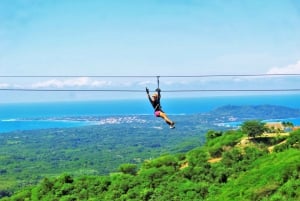 Sayulita/Punta Mita: tirolinas con vistas al océano