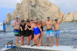 Shared Snorkeling Catamaran with Open Bar & Music- Los Cabos