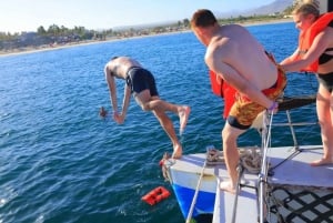 Shared Snorkeling Catamaran with Open Bar & Music- Los Cabos