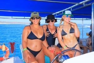 Shared Snorkeling Catamaran with Open Bar & Music- Los Cabos