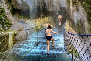 From CDMX: small group tour to the Tolantongo Caves.