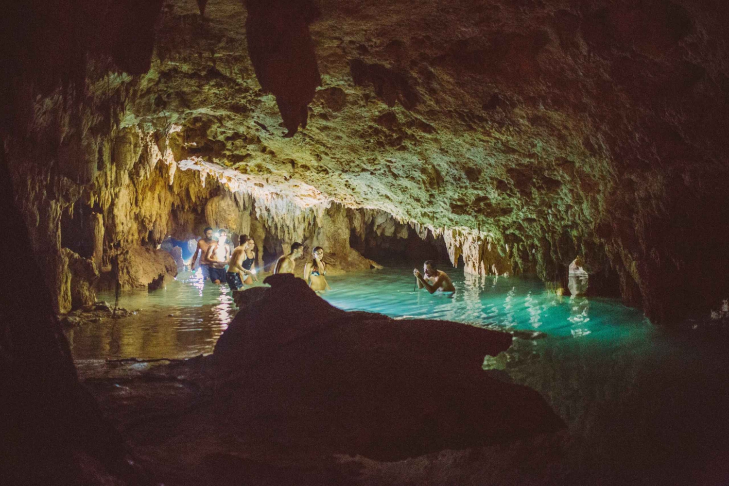 Snorkeling & Underground Cenotes Half-Day Tour from Tulum